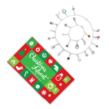 Load image into Gallery viewer, Christmas Advent Calendar Silver Charm Collection