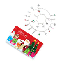 Load image into Gallery viewer, Christmas Advent Calendar Silver Charm Collection