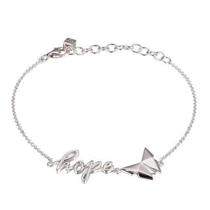 Sterling Silver Hope Bracelet