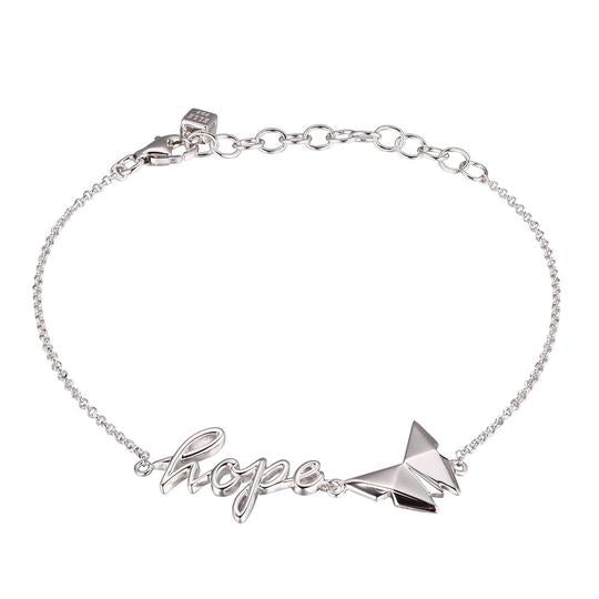 Sterling Silver Hope Bracelet